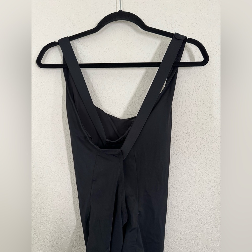 Andie The Tulum Scoop Neck Cross Back One Piece Swimsuit in Black Size XXL TALL - Picture 7 of 9